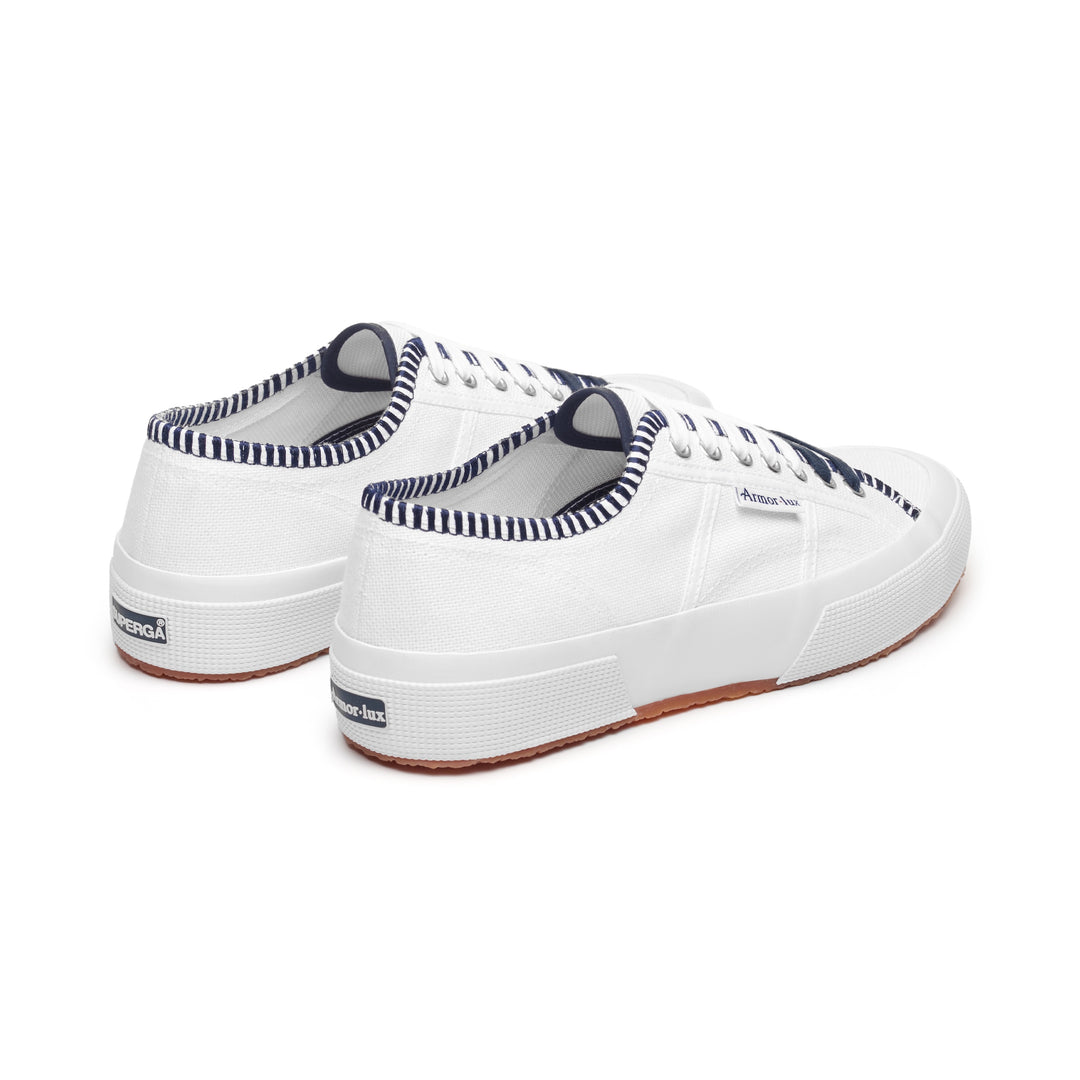 2750 オージー アルモリュクス｜OG ARMOR LUX（WHITE-BLUE NAVY