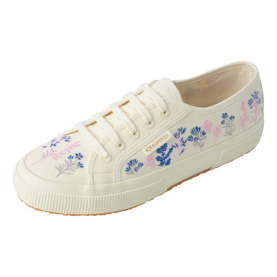 2750 ORGANIC FLOWERS EMBROIDERY_WHITE AVORIO-BLUE-PINK_A1H
