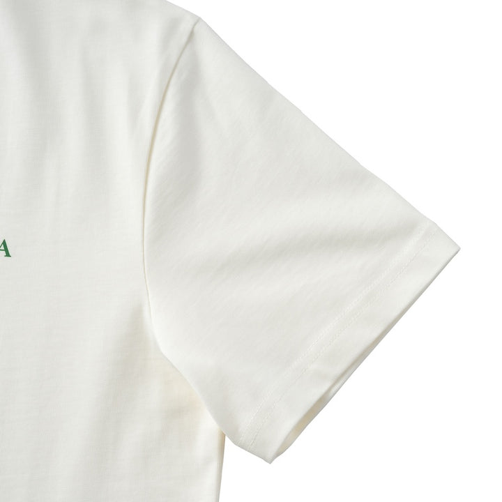 Tシャツ スペルガ クラブハウス｜T-SHIRT SUPERGA CLUBHOUSE（WHITE AVORIO-GREEN） –  スペルガ｜SUPERGA 公式サイト