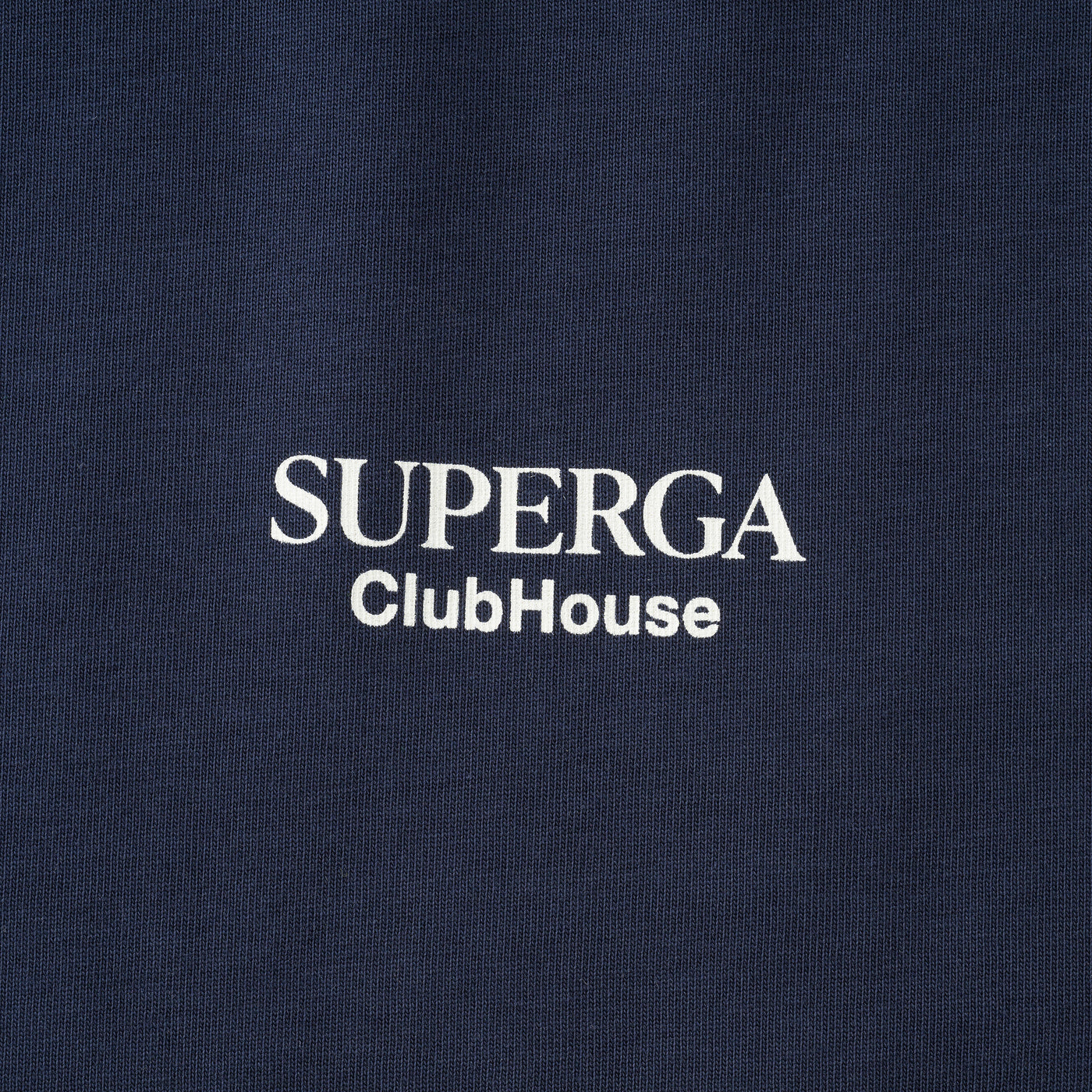 Tシャツ スペルガ クラブハウス｜T-SHIRT SUPERGA CLUBHOUSE（NVY-WHITEAVORIO）