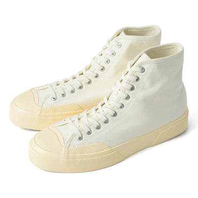 2433 ワークス ハイカット ブロークンツイル｜WORKS HC BROKENTWILL（WHITE-OFF WHITE）