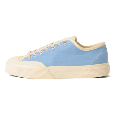 2432 ワークス ローカット マルチカラー デニム｜WORKS LC MUL-COL DENIM（BLUE PINK-OFF WHITE）