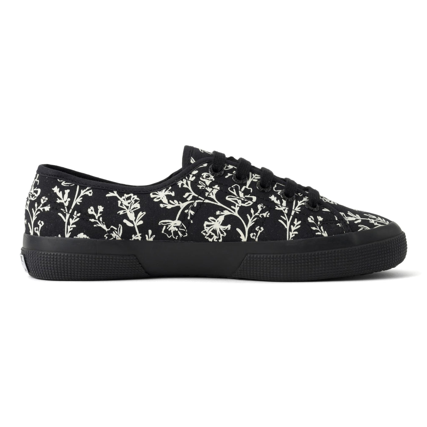 3750 ブロッサム プリント レッジェーラ｜BLOSSOM PRINT LEGGERA（BLACK-SNOW WHITE）