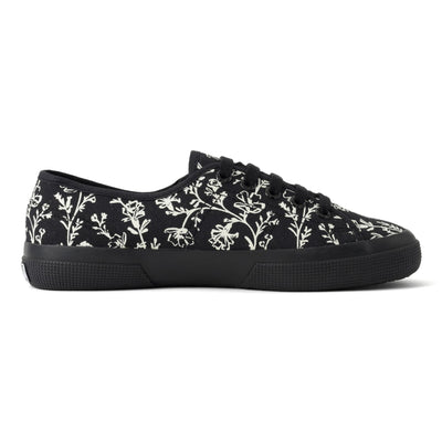 3750 ブロッサム プリント レッジェーラ｜BLOSSOM PRINT LEGGERA（BLACK-SNOW WHITE）