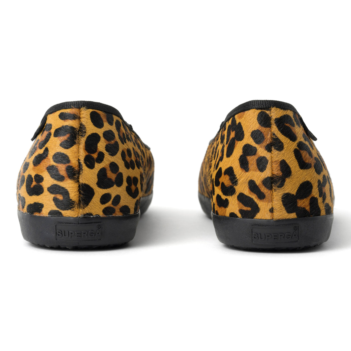 2441 バレリーナ カーフヘアー｜BALLERINA CALFHAIR（LEOPARD PRINT-BLACK）