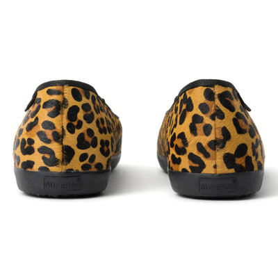 2441 バレリーナ カーフヘアー｜BALLERINA CALFHAIR（LEOPARD PRINT-BLACK）