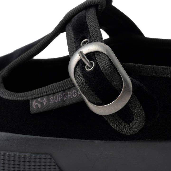 2542 メリージェーン ベルベット｜MARY JANE VELVET（TOTAL BLACK