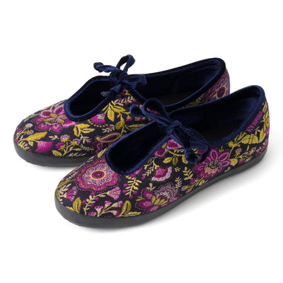 2442 バレリーナ タペストリー｜BALLERINA TAPESTRY（RED-VIOLET-F BLACK）