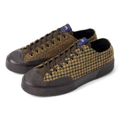 2432 ワークス ウール パッチワーク｜WORKS WOOL PATCHWORK（BROWN-DK BROWN）
