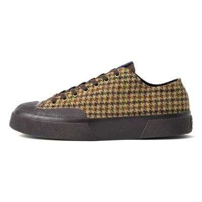 2432 ワークス ウール パッチワーク｜WORKS WOOL PATCHWORK（BROWN-DK BROWN）