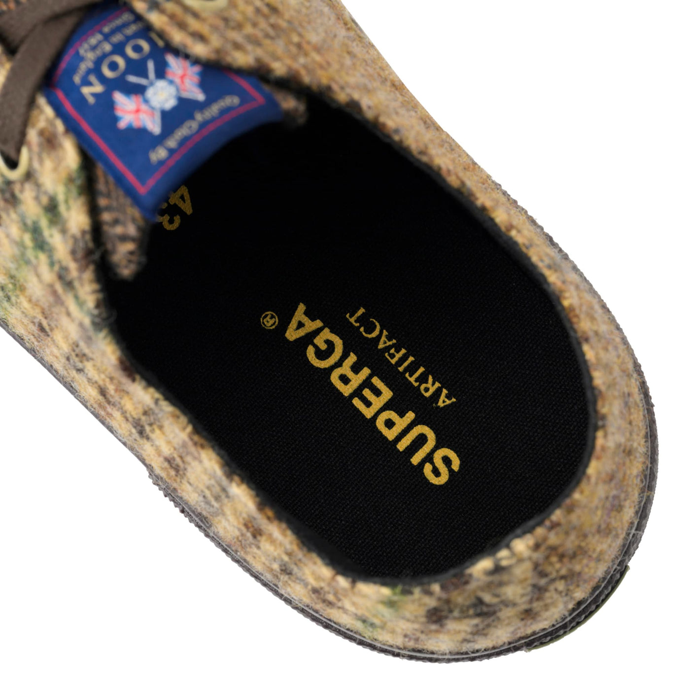 2432 ワークス ウール パッチワーク｜WORKS WOOL PATCHWORK（BROWN-DK BROWN）