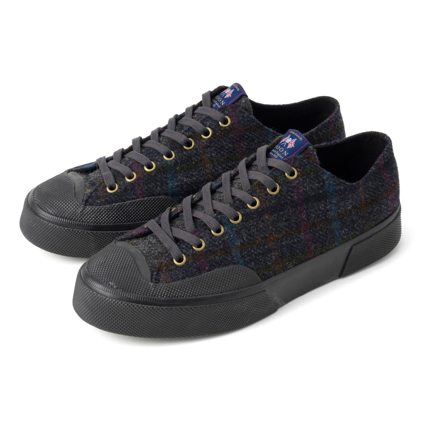2432 ワークス ウール パッチワーク｜WORKS WOOL PATCHWORK（NAVY-BROWN HONEY-GREY）