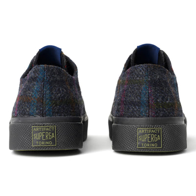 2432 ワークス ウール パッチワーク｜WORKS WOOL PATCHWORK（NAVY-BROWN HONEY-GREY）