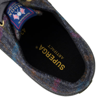 2432 ワークス ウール パッチワーク｜WORKS WOOL PATCHWORK（NAVY-BROWN HONEY-GREY）