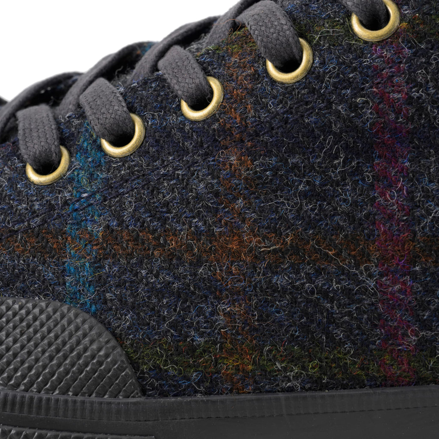 2432 ワークス ウール パッチワーク｜WORKS WOOL PATCHWORK（NAVY-BROWN HONEY-GREY）