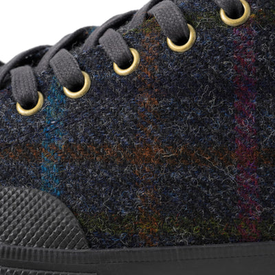 2432 ワークス ウール パッチワーク｜WORKS WOOL PATCHWORK（NAVY-BROWN HONEY-GREY）