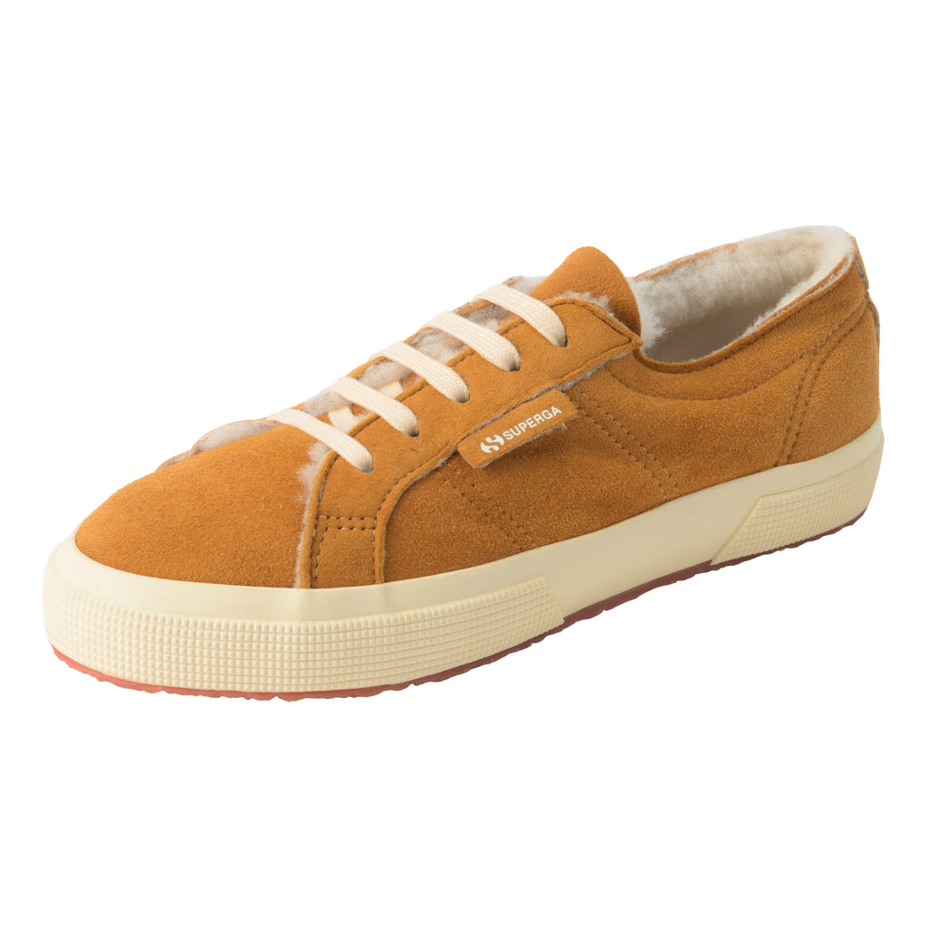 2750 シアリング｜SHEARLING（BROWN CURCUMA-FOFF WHITE） – SUPERGA