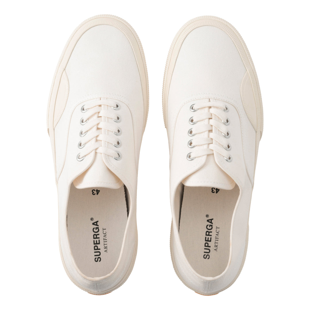 2430 デック キャンバス｜DECK CANVAS（WHITE-OFF WHITE） – SUPERGA