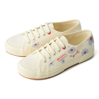 2750 デイジープリント｜DAISIES PRINT（WHITE AVORIO AZURE-RED DAISIES）