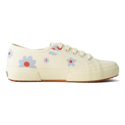 2750 デイジープリント｜DAISIES PRINT（WHITE AVORIO AZURE-RED DAISIES）