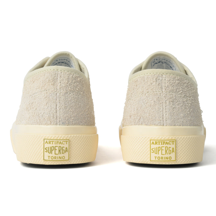 DRESSY　現物クリームディライト５号＆現物ケープスパイス６号 2432 ワークス ヘアリースエード｜WORKS HAIRY SUEDE（WHITE MILK-OFF