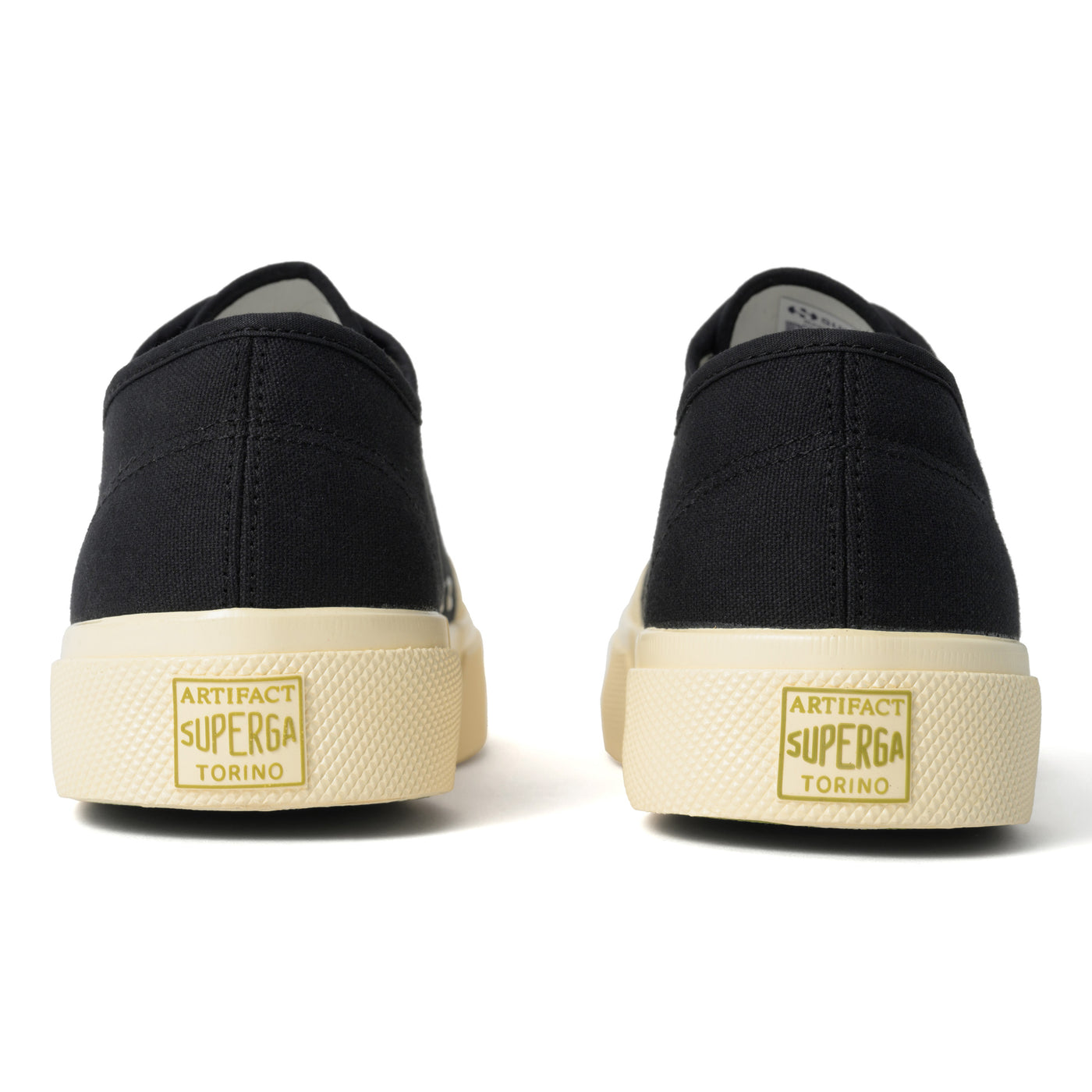 2432 ワークス ローカット コットンキャンバス｜WORKS LCUT COTON CANVAS（BLACK-OFF WHITE）