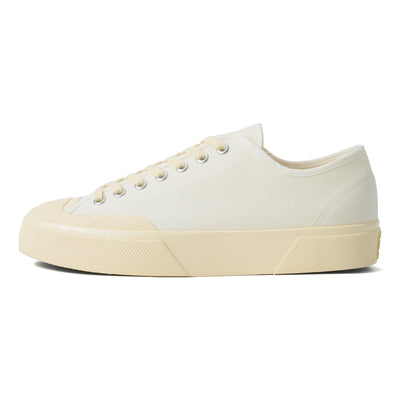 2432 ワークス ローカット コットンキャンバス｜WORKS LCUT COTON CANVAS（WHITE-OFF WHITE）