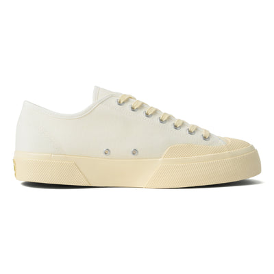 2432 ワークス ローカット コットンキャンバス｜WORKS LCUT COTON CANVAS（WHITE-OFF WHITE）