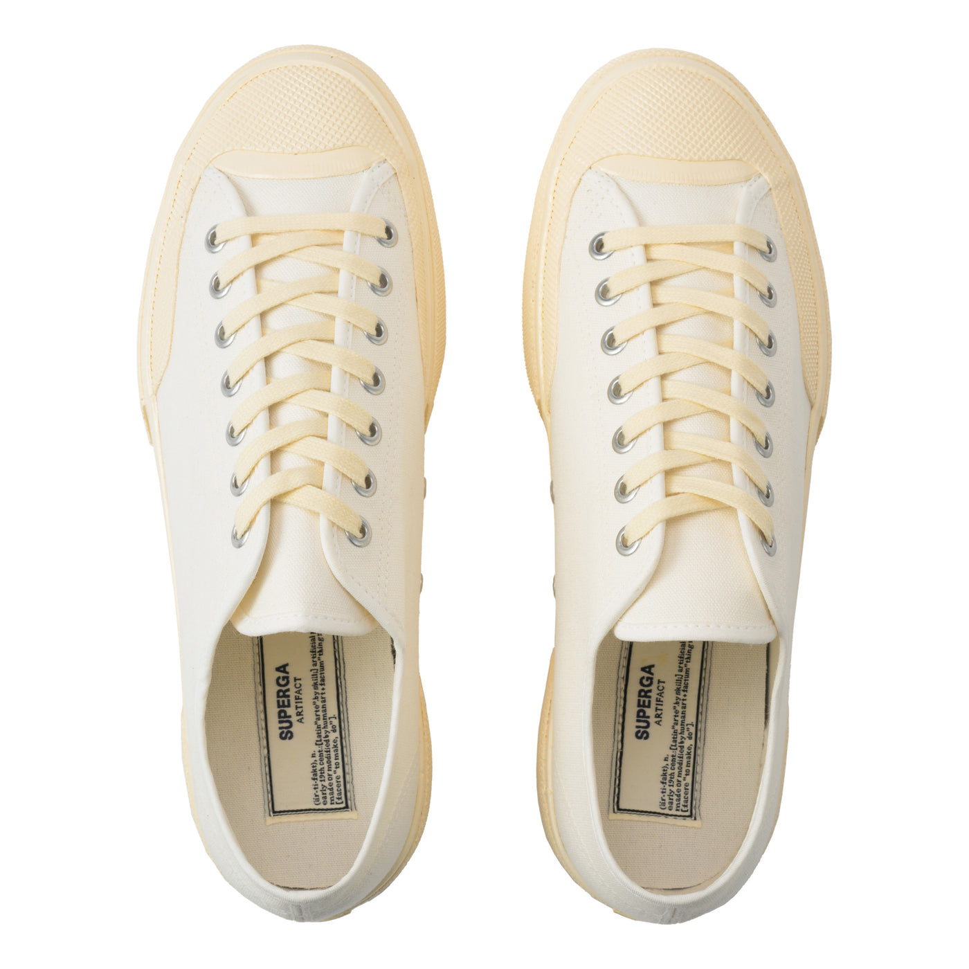 2432 ワークス ローカット コットンキャンバス｜WORKS LCUT COTON CANVAS（WHITE-OFF WHITE）