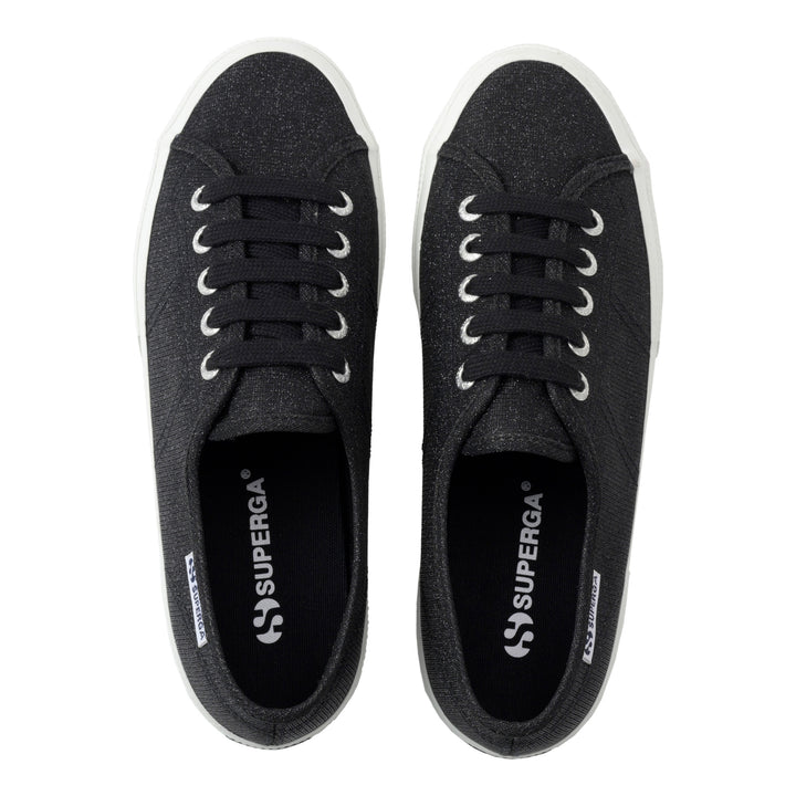 3750 ジャージラメ レッジェーラ｜JERSEY LAME LEGGERA（BLACK