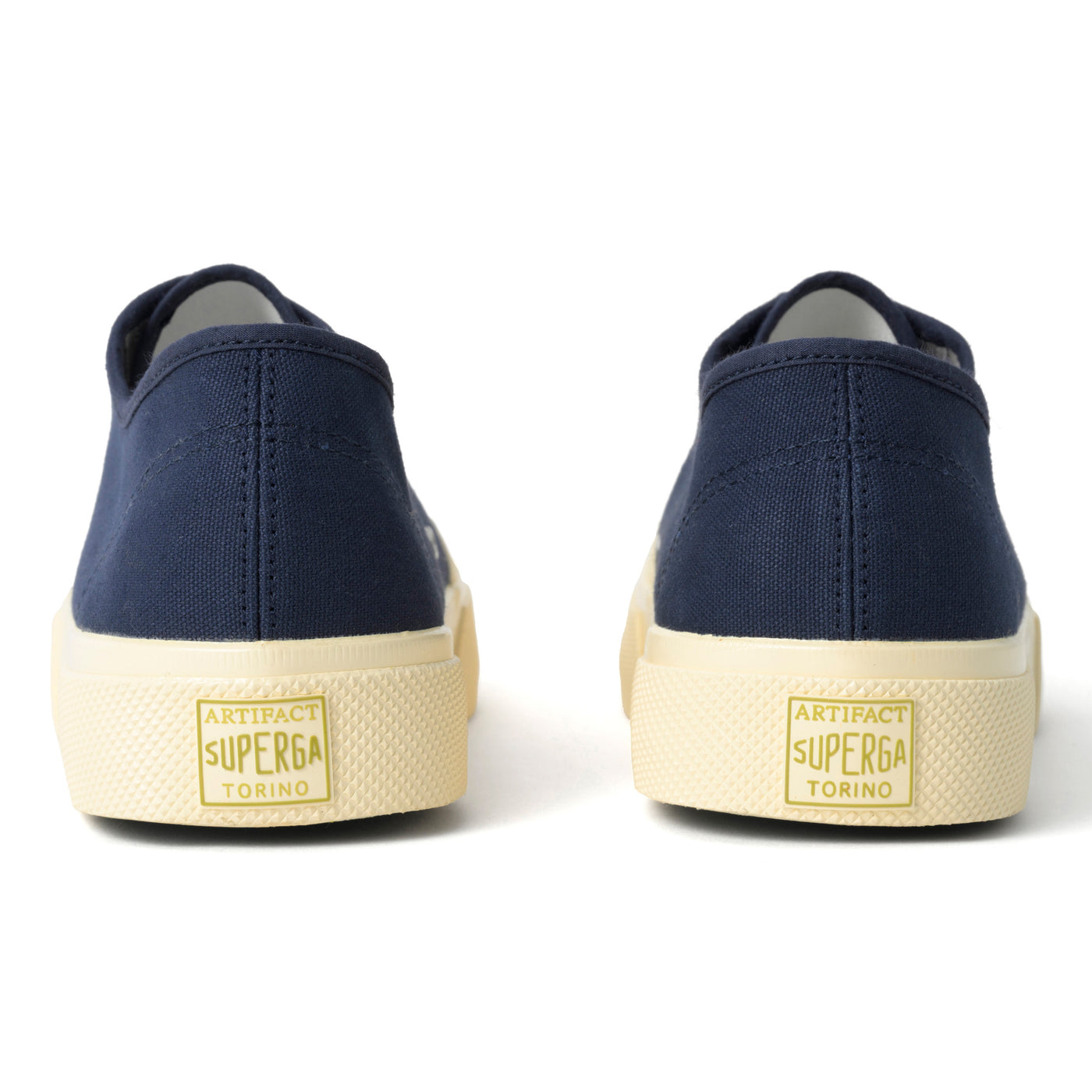 2432 ワークス ローカット コットンキャンバス｜WORKS LOW CUT COTON CANVAS（NAVY-OFF WHITE）