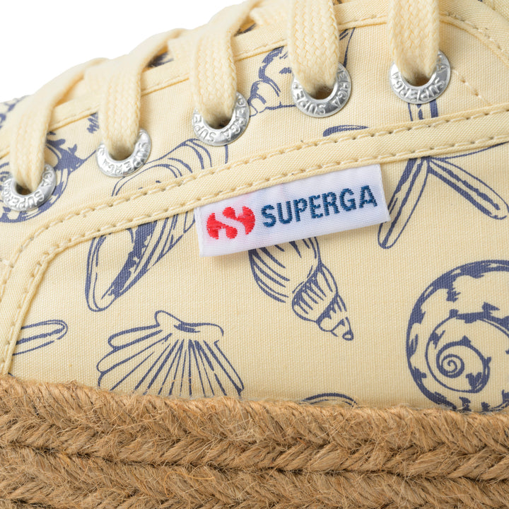 2730 ロープ シーシェルズプリント｜ROPE SEASHELLS PRINT