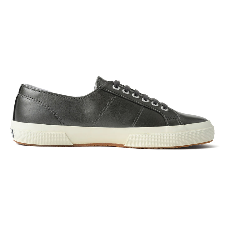 ロゴ レザー メタリック スニーカー 2750 メタリックレザー｜METALLIC LEATHER（SILVER METALLIC-OFF