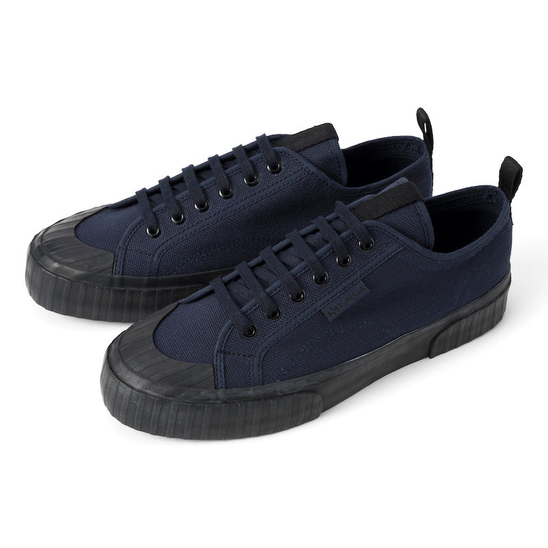 2630 STRIPE WEBBING_NAVY-BLACK_A0W – SUPERGA OFFICIAL ONLINESHOP