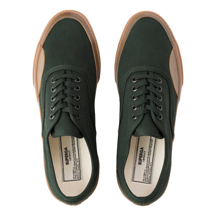 KAMOYA/Super birdy Fsus Hard【中古良品】【訳あり】 2430 スケーターチノ｜2430 SKTR CHINO（DK GREEN-F GUM